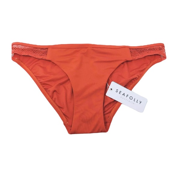 Seafolly One Shoulder Bandeau Top and Wild At Heart Hipster 2-piece Bikini - Picture 7 of 16